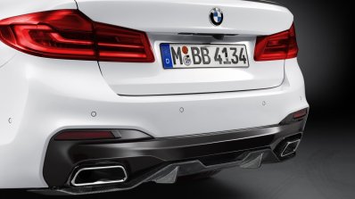 2017 BMW 5 Series BMW M Performance rear diffuser