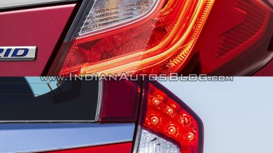 2017 Honda Jazz vs. 2013 Honda Jazz tail lamp