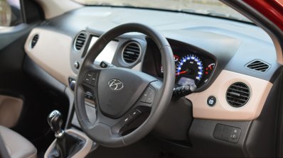 2017 Hyundai Xcent 1.2 Diesel (facelift) steering wheel review