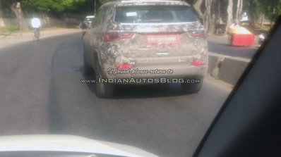 2017 Jeep Compass spy shot India