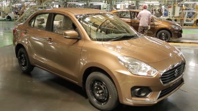 2017 Maruti Dzire spotted in sherwood brown