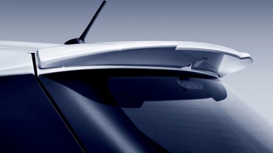 2017 Toyota Yaris L rear spoiler