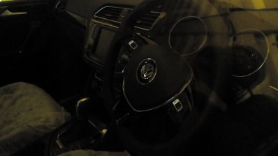 2017 VW Tiguan dashboard en route to Indian dealership