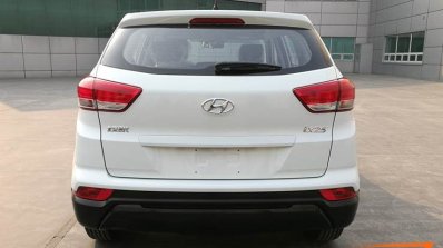 2018 Hyundai Creta (2018 Hyundai ix25) rear spy shot