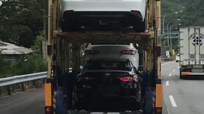 2018 Toyota Camry rear Japan