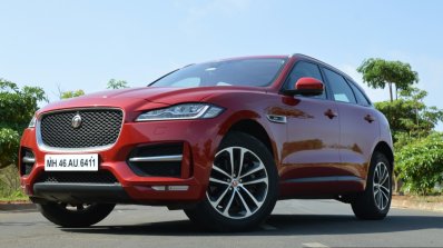 Jaguar F-Pace R-Sport SUV front low Review