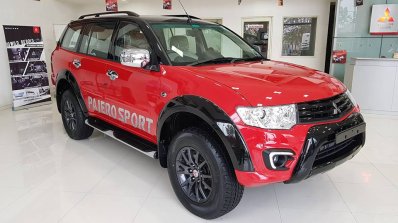 Mitsubishi Pajero Sport Select Plus front three quarters