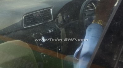 New Maruti Ciaz interior spy shot