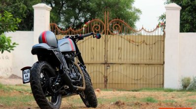 Royal Enfield Continental GT Grey Hound by TNT Motorcycles rear three quarter