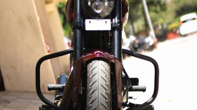Royal Enfield Thunderbird 350 X350 by Haldankar Customs front headlamp