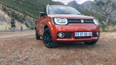 South African-spec Suzuki Ignis front three quarters left side