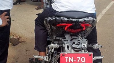 TVS Apache RR 310S clearest spy pics rear