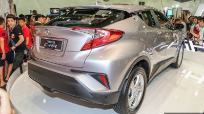 Toyota C-HR rear three quarters