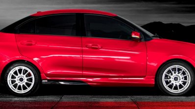 TuneD bodykit for Proton Saga side