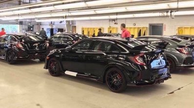 U.S.-spec 2017 Honda Civic Type R rear three quarters