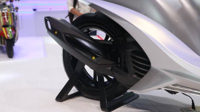 Yamaha Glorious at Vietnam Motorcycle Show exhaust