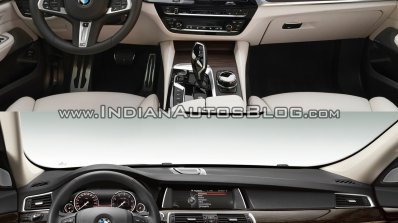 2017 BMW 6 Series GT vs. BMW 5 Series GT interior dashboard