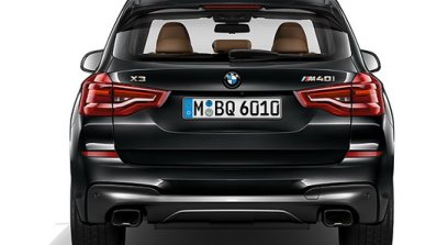 2017 BMW X3 rear leaked image