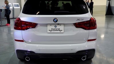 2017 BMW X3 xDrive30d rear