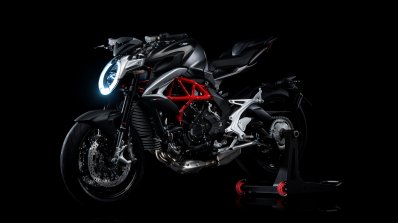 2017 MV Agusta Brutale 800 grey front three quarter