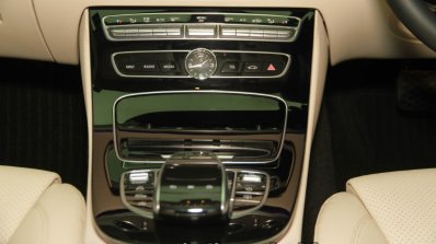 2017 Mercedes E 220 d LWB center console launched in India