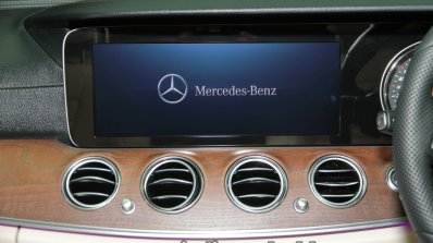 2017 Mercedes E 220 d LWB display launched in India
