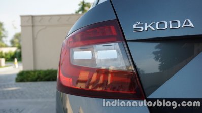 2017 Skoda Octavia taillamp revealed for India images