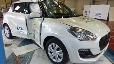 2017 Suzuki Swift Frontal Offset Impact test