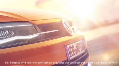 2017 VW Polo front fascia teaser