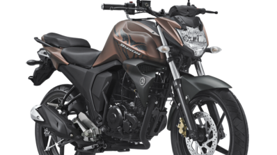 2017 Yamaha Byson Matte Brown front three quarter