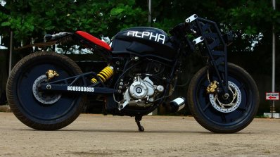 Bajaj Pulsar Alpha by The Custom House side right
