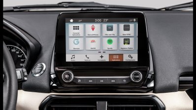 Brazilian-spec 2018 Ford EcoSport infotainment system