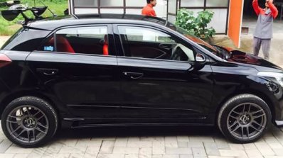 Custom Hyundai i20 side by Retro Car Restoration