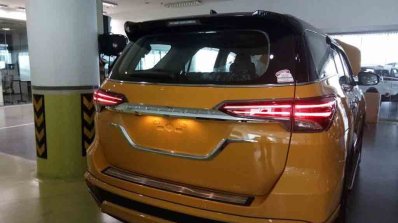 Custom Toyota Fortuner with new Nippon body kit taillamps