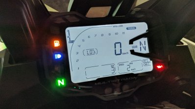 Ducati Multistrada 950 India launch instrumentation