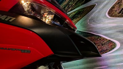Ducati Multistrada India launch headlamp