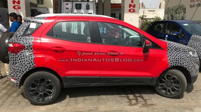 IAB readers spots the 2017 Ford EcoSport in Arpoadar Red
