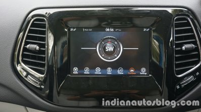 Jeep Compass UConnect system display review