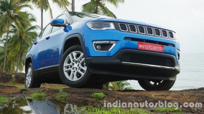 Jeep Compass front from under review
