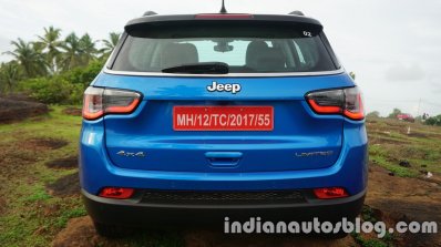 Jeep Compass rear review