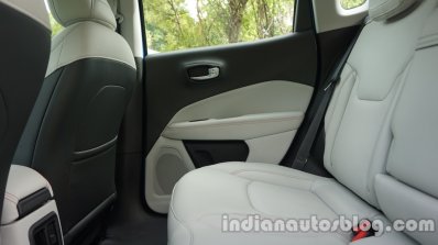 Jeep Compass rear seat contour review