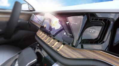 Jeep Yuntu concept dashboard side view