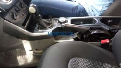Lower variant of Tata Nexon floor console spied