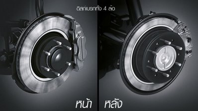 MY2017 Toyota Fortuner brakes launched in Thailand