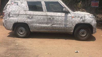 Mahindra TUV500 (TUV300 XL) side spied by IAB Reader