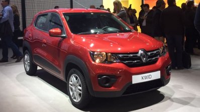 Production-spec Renault Kwid for Latin America unveiled front quarter