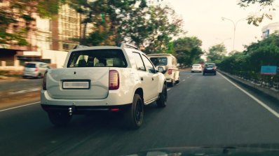 Renault Duster pickup rear in India