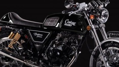 Royal Enfield Continental GT lookalike Stallions Centaur Slam black side