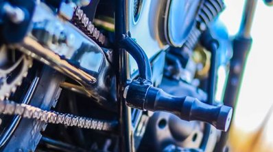 Royal Enfield Thunderbird 350 Rudra by Maratha Motorcycles exhaust