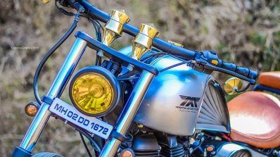 Royal Enfield Thunderbird 350 Rudra by Maratha Motorcycles headlamp